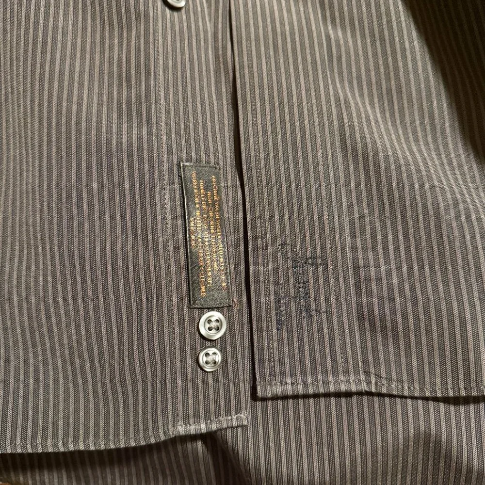 JOSEPH A BANKS MENS DRESS SHIRTS, SET OF 4, SIZE 16.5 X 34, 100% NO-IRON COTTON - Picture 15 of 16